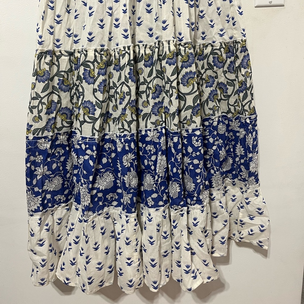 ZARA PATCHWORK PRINT PANEL DRESS MEDIUM EUC - image 12